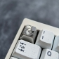 1U Titanium Alloy Artisan Keycaps Precision Pointillism for Mechanical Keyboard -Rita Rossweisse